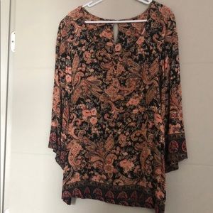 Paisley tunic